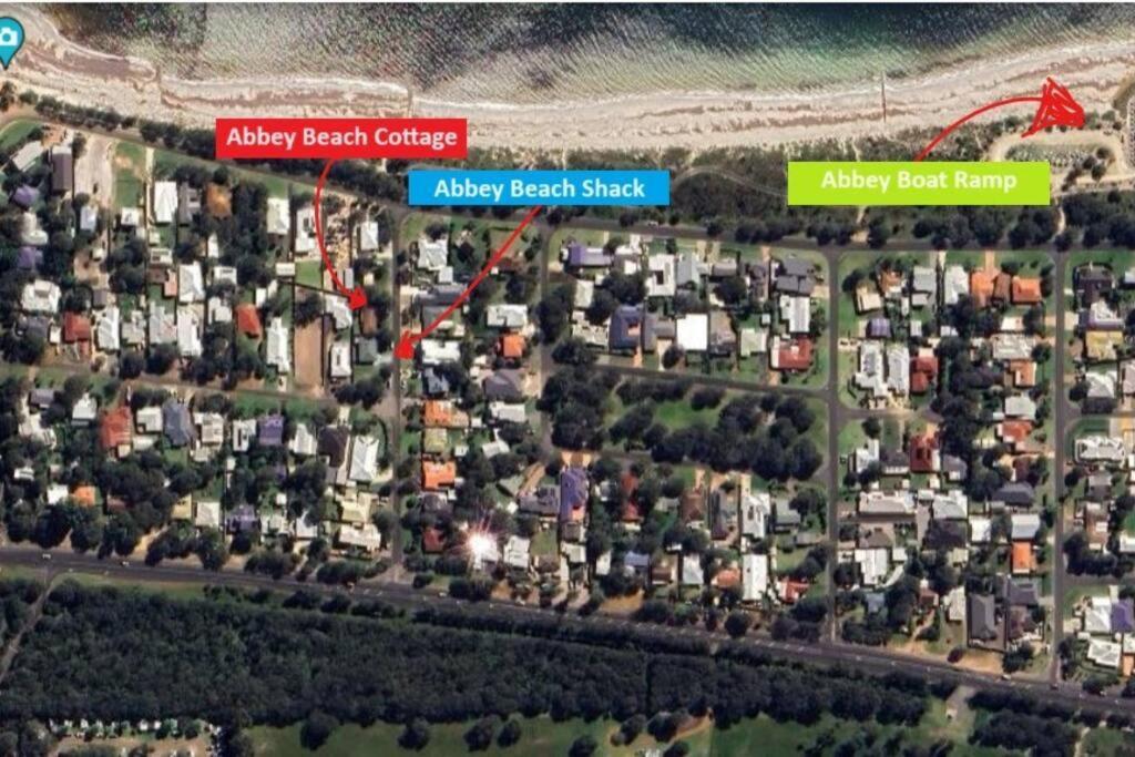 Abbey Beach Cottage Busselton Exteriör bild